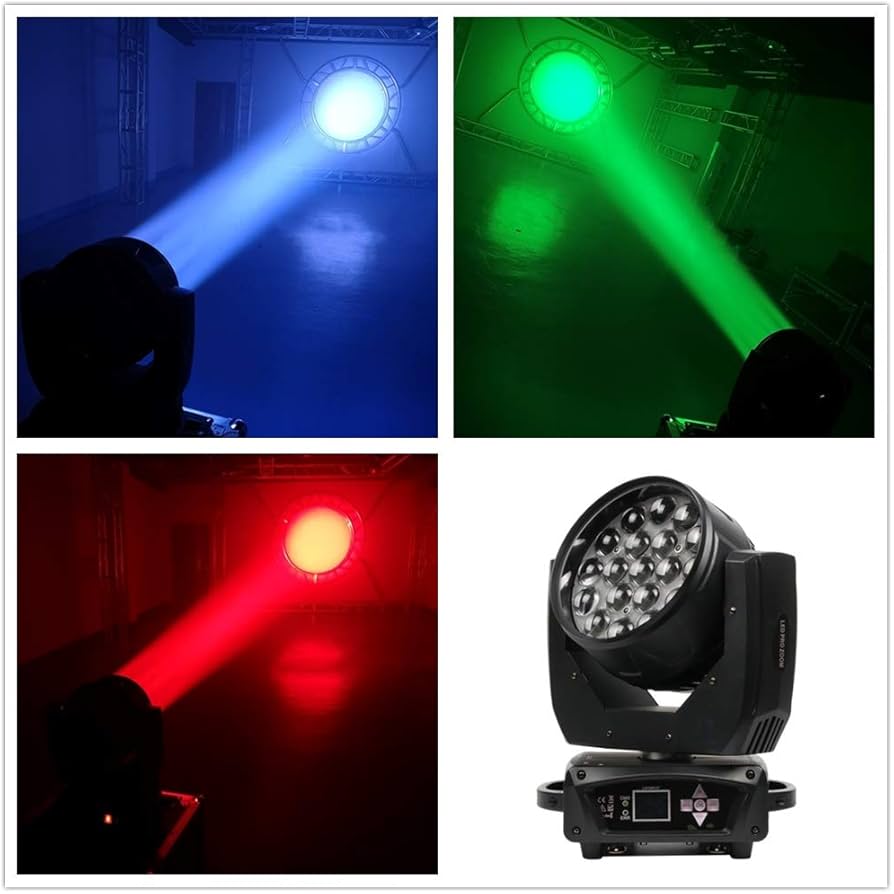 Amazon.com: 19x15W Zoom Beam Wash Moving Head Light for